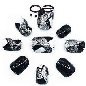 O2 Salon 5643 Full Cover False Nails(48 pcs/2 set)